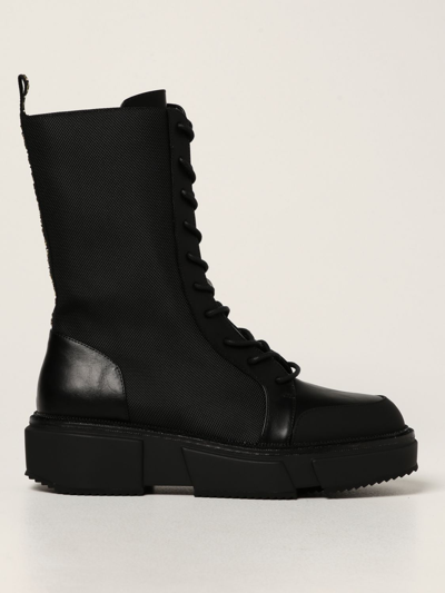 Actitude Twinset Twinset Actitude Boot In Synthetic Leather In Black