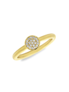 DEAN DAVIDSON WOMEN'S SIGNATURE KNOCKOUT 22K GOLD-PLATED & WHITE TOPAZ RING,400014697040