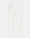 Lafayette 148 Petite Fundamental Bi-stretch Stanton Pant In White