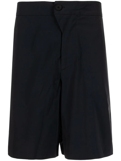 A-cold-wall* A Cold Wall Jogging Shorts With Logo Patch In Nero