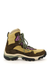 Jacquemus Les Chaussures Terra Hiking Boots In Brown,yellow