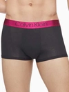 Calvin Klein Ultra-soft Modal Trunk In Black,ruby