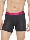 Calvin Klein Ultra-soft Modal Boxer Brief In Black,ruby