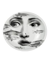 Fornasetti Ashtray Tema E Variazioni N.392 In White/black