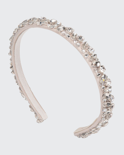 Jennifer Behr Essen Headband In Blush