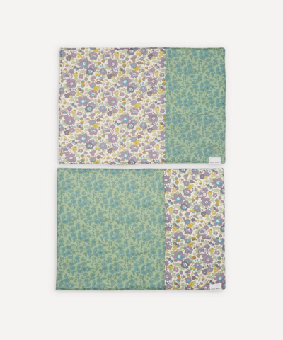 Coco & Wolf Betsy Organic And Capel Pocket Placemats Set Of Two In Assorted