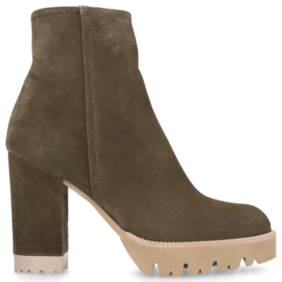 Roberto Festa Ankle Boots Mirao Suede In Green