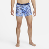 Nike Dri-fit Reluxe Men's Boxer Briefs In Blue