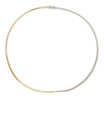 Delfina Delettrez 18kt Gold 1997 Diamond Necklace In White