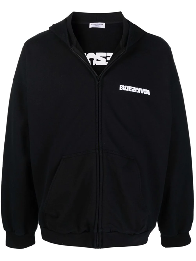 【BALENCIAGA】Large Fit Hood Washed Black BALENCIAGA】Large Fit Hood Washed Black Balenciaga Large Fit