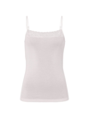 Hanro Moments Lace Trim Camisole In Gentle Pink