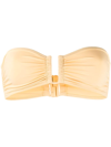 Eres Show Duni Strapless Bikini Top Canari In Neutrals