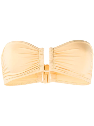 Eres Show Duni Strapless Bikini Top Canari In 00938 Canari