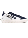 OFF-WHITE OFF-WHITE WHITE CANVAS LOW VULCANIZED SNEAKERS,OWIA178F21FAB003 0146