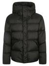 Ten C Oversized Down Jacket With Hood In Black