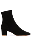 BY FAR SOFIA POINTED TOE ANKLE BOOTS