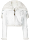 GIVENCHY CROPPED ZIP-FASTENING JACKET