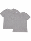 Dolce & Gabbana Short-sleeve Cotton T-shirt In Grey