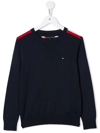 TOMMY HILFIGER JUNIOR LONG-SLEEVE SWEATSHIRT