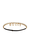 GUCCI GUCCI SCRIPT TIARA HEADBAND