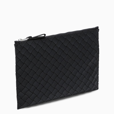 Bottega Veneta Black Medium Document Holder