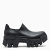 BALENCIAGA BLACK BULLDOZER LOW BOOTS,672478WBCQ0-J-BALEN-1000