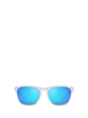 Oakley Oo9479 Rectangle-frame Acetate Sunglasses In Polished Clear
