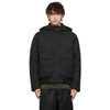 Y-3 BLACK DOWN HARRINGTON JACKET