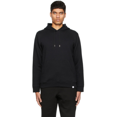 Norse Projects Black Vagn Classic Hoodie In 9999 Black