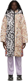 STINE GOYA MULTIcolour OAK PUFFER COAT