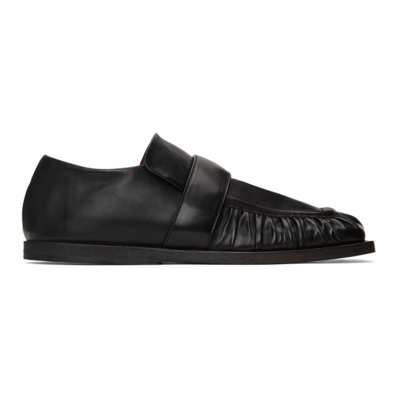 Marsèll Winter Spatola Derby Shoes In Leather In Black