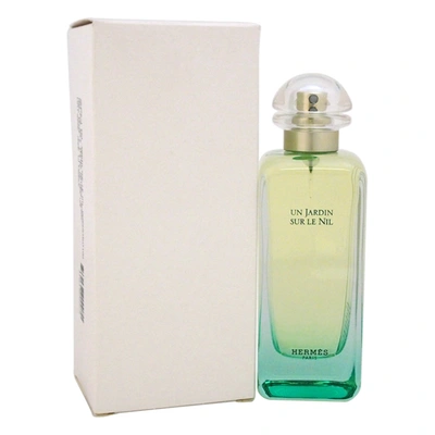 Hermes Unisex Un Jardin Sur Le Nil Edt Spray 3.3 oz (tester) In Green