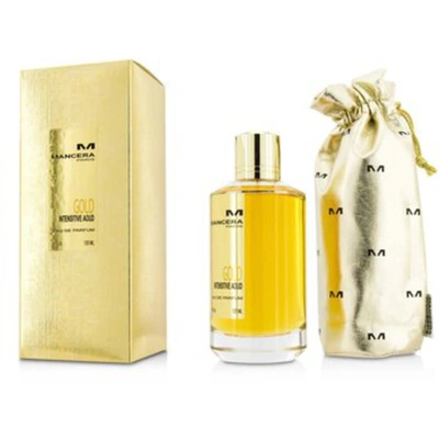 Mancera Gold Intensitive Aoud Edp Spray 4 oz Fragrances 3760265190522 In Amber / Gold / Lemon / Rose Gold / White