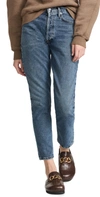 AGOLDE FEN HIGH RISE RELAXED TAPER JEANS HIGHWAY,AGOLE30574