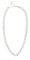 Jennifer Behr Minna Swarovski Crystal Necklace In Crystal
