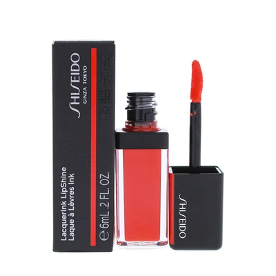 Shiseido Lacquerink Lipshine (various Shades) - Red Flicker 305