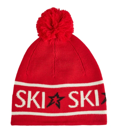 Perfect Moment Ski Beanie In Red
