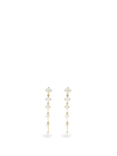 Fernando Jorge Sequence Diamond & 18kt Gold Earrings In Yg