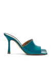 Bottega Veneta Stretch Gloss Sandals In Blaster