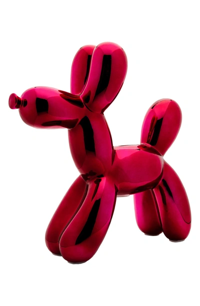 Interior Illusions Plus Plum Balloon Animal Sculpture