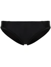Duskii Ella Low-rise Bikini Bottom In Schwarz