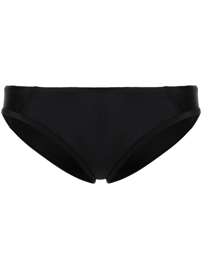 Duskii Ella Low-rise Bikini Bottom In Schwarz