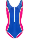 DUSKII TAMARA COLOUR-BLOCK SWIMSUIT