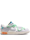 Nike X Off-white Dunk Low Sneakers In Grey