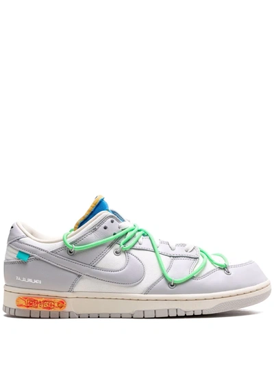 Nike X Off-white Dunk Low Sneakers In Grey