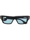 DITA EYEWEAR RECTANGULAR TINTED SUNGLASSES