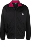 Isabel Marant Logo-embroidered Bomber Jacket In Schwarz
