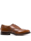 Church's Burwood Polished Binder Shoes In Braun