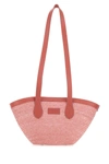 KATE CATE PINK STRAW SHOULDER BAG  ND KATE CATE DONNA TU