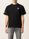 Gcds Eat It All Logo Print T-shirt In Black